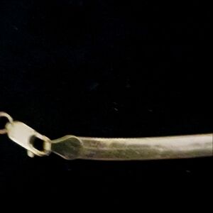 22" 14k gold necklace